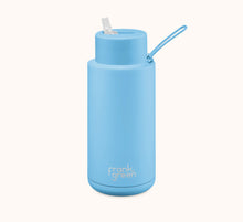 Load image into Gallery viewer, Frank Green - Stainless Streel Reusable Water Bottle with straw Lid - 34oz / 1000ml
