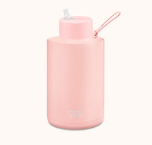 Load image into Gallery viewer, Frank Green - Stainless Streel Reusable Water Bottle with straw Lid - 68oz / 2000ml
