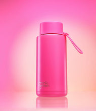 Load image into Gallery viewer, Frank Green - Stainless Streel Reusable Water Bottle with straw Lid - 34oz / 1000ml
