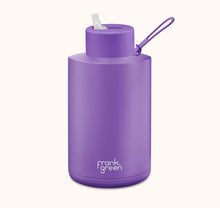 Load image into Gallery viewer, Frank Green - Stainless Streel Reusable Water Bottle with straw Lid - 68oz / 2000ml

