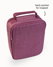 Load image into Gallery viewer, MontiiCo Large Insulated Lunch Bag - RUBY
