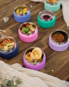 MONTII 200ml Insulated Mini Food Jar FUCHSIA