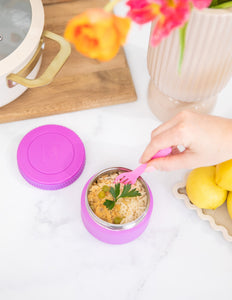 MONTII 200ml Insulated Mini Food Jar FUCHSIA