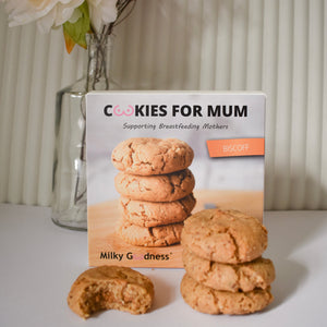 Milky Goodness - Lactation Biscoff Cookies (dairy free)