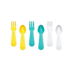 LUNCH PUNCH - FORK & SPOON - YELLOW