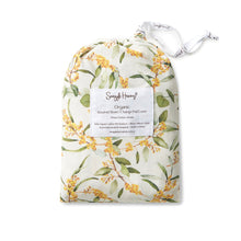 Load image into Gallery viewer, Golden Wattle l Organic Bassinet Sheet / Change Pad Cover - Snuggle Hunny
