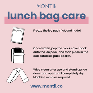 MontiiCo Large Insulated Lunch Bag - Combat