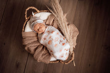Load image into Gallery viewer, Paradise  | Snuggle Swaddle &amp; Beanie Set - Snuggle Hunny Kids
