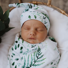 Load image into Gallery viewer, Enchanted  | Snuggle Swaddle &amp; Beanie Set - Snuggle Hunny Kids
