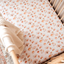 Load image into Gallery viewer, Paradise l Fitted Cot Sheet - Snuggle Hunny Kids
