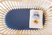 Load image into Gallery viewer, Reign l Bassinet Sheet / Change Pad Cover - Snuggle Hunny Kids
