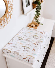Load image into Gallery viewer, Safari l Bassinet Sheet / Change Pad Cover - Snuggle Hunny Kids
