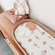 Load image into Gallery viewer, Ballerina l Bassinet Sheet / Change Pad Cover - Snuggle Hunny Kids
