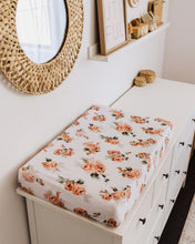 Load image into Gallery viewer, Rosebud l Bassinet Sheet / Change Pad Cover - Snuggle Hunny Kids
