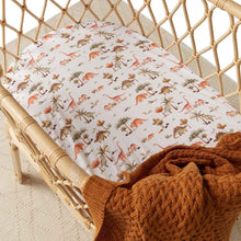Load image into Gallery viewer, Dino l Bassinet Sheet / Change Pad Cover - Snuggle Hunny
