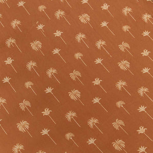 Bronze Palm l Bassinet Sheet / Change Pad Cover - Snuggle Hunny Kids
