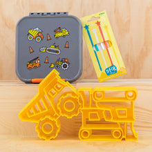 Load image into Gallery viewer, LUNCH PUNCH SANDWICH CUTTERS - CONSTRUCTION
