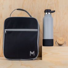 Load image into Gallery viewer, MontiiCo Large Insulated Lunch Bag - Coal
