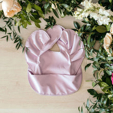 Load image into Gallery viewer, Lavender l Snuggle Bib Waterproof - Snuggle Hunny Kids - Green Lily 
