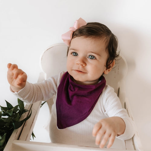 Fig l Dribble Bandana Bib l Snuggle Hunny Kids - Green Lily 
