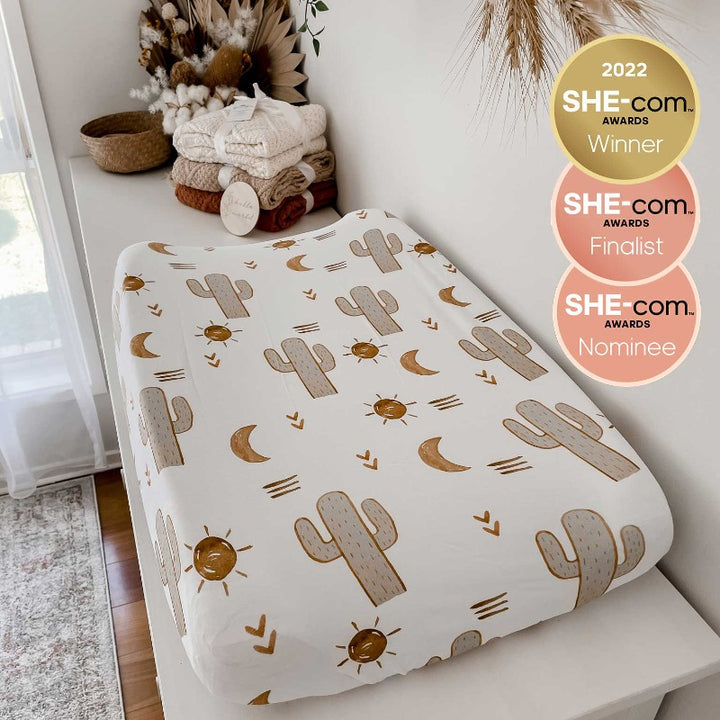 Snuggly Jacks - Arizona Organic Cotton Bassinet Sheet / Change Mat Cover
