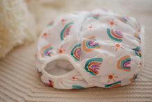 Load image into Gallery viewer, My Little Gumnut - PASTEL RAINBOW - swimming nappy (18-36months)
