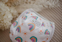 Load image into Gallery viewer, My Little Gumnut - PASTEL RAINBOW - swimming nappy (18-36months)
