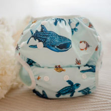 Load image into Gallery viewer, My Little Gumnut - MARINE LIFE - swimming nappy (18-36months)
