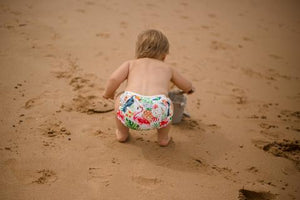 My Little Gumnut - TROPICAL OASIS - swimming nappy (18-36months)