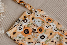 Load image into Gallery viewer, My Little Gumnut - RETRO FLOWERS - Large Wet bag
