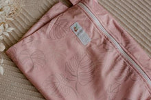 Load image into Gallery viewer, My Little Gumnut - MONSTERA Dusty Pink - Large Wet bag
