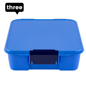 LITTLE LUNCH BOX CO BENTO THREE - BLUEBERRY