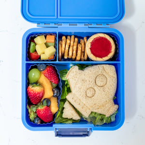 LITTLE LUNCH BOX CO BENTO THREE - BLUEBERRY