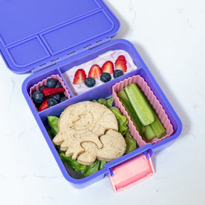 LITTLE LUNCH BOX CO BENTO THREE - GRAPE