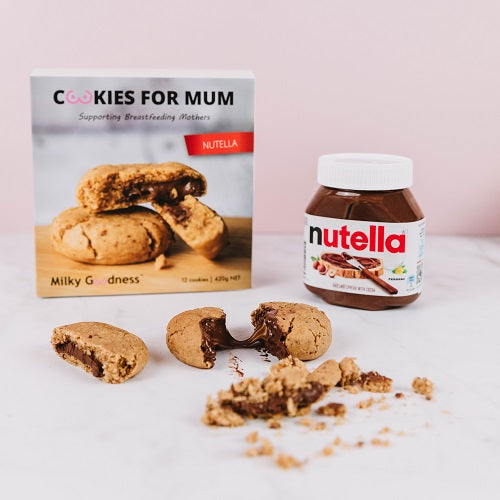 Milky Goodness - Lactation Nutella Cookies