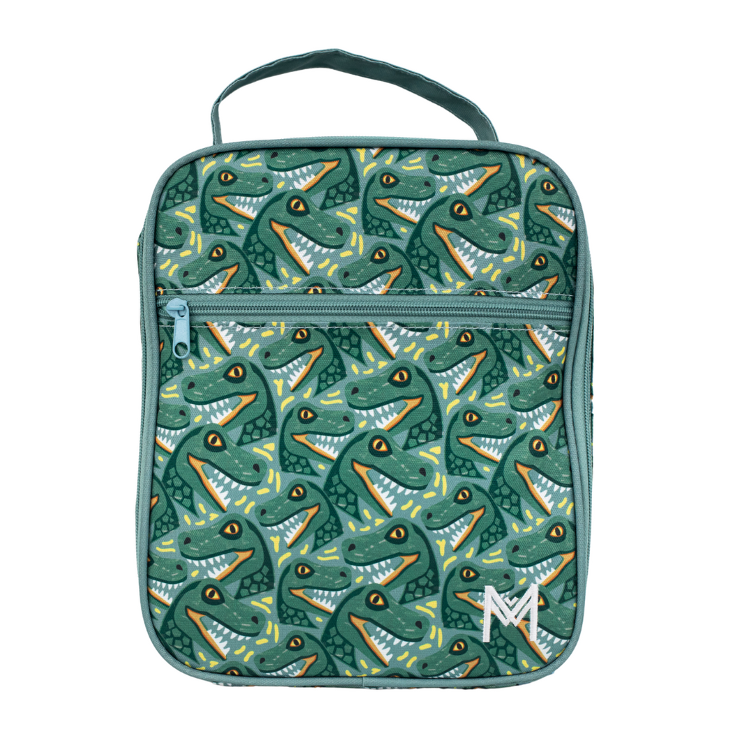 MontiiCo Large Insulated Lunch Bag - Jurassic