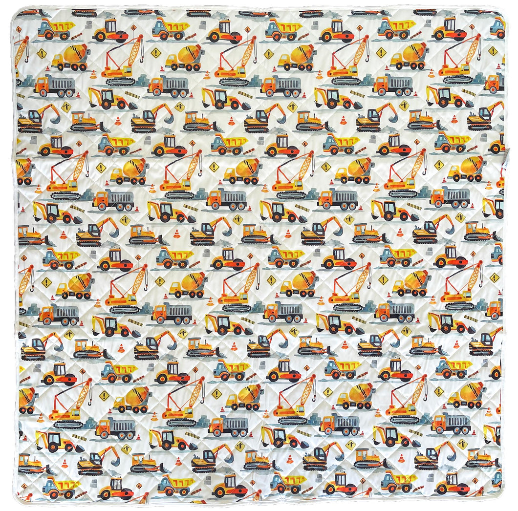 Baby Bare Sunshine Collection - Play Mat - Diggers