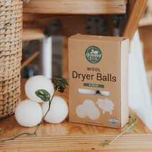 Load image into Gallery viewer, Wool Dryer Balls 6 Pack with Storage Pouch
