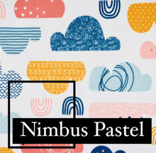 Load image into Gallery viewer, Name Tags for Cloth Nappies - NIMBUS PASTEL
