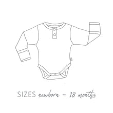 Load image into Gallery viewer, Eucalypt Bodysuit  - Organic Clothing by Snuggle Hunny Kids
