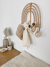 Load image into Gallery viewer, Lion + Lamb the Label RATTAN RAINBOW HOOK
