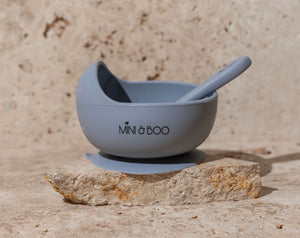 Mini & Boo - Silicone suction bowl set
