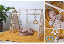 Load image into Gallery viewer, BIBS Baby Bite Teething Toy - Heart Sage

