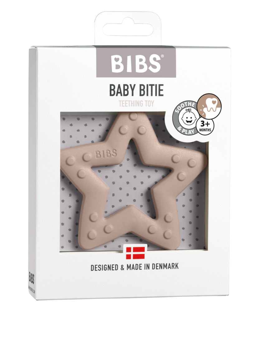 BIBS Baby Bite Teething Toy - Star Blush