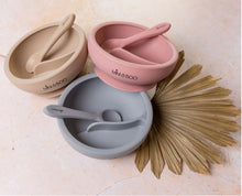 Load image into Gallery viewer, Mini &amp; Boo - Silicone SECTIONED bowl set
