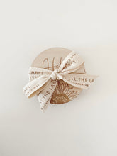 Load image into Gallery viewer, Lion + Lamb the Label WOODEN MILESTONE SET - SUNFLOWER
