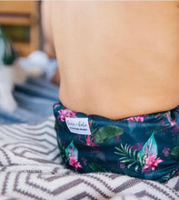 Load image into Gallery viewer, Bare &amp; Boho - TROPICAL  - Onesize Nappy Shell (no inners) - Green Lily 
