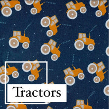 Load image into Gallery viewer, Name Tags for Cloth Nappies - TRACTORS
