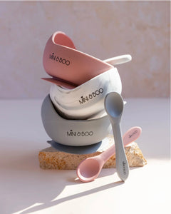 Mini & Boo - Silicone suction bowl set