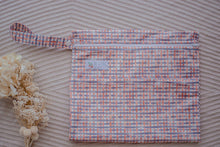 Load image into Gallery viewer, My Little Gumnut - PLAID (GREY/SIENA) - Large Wet bag
